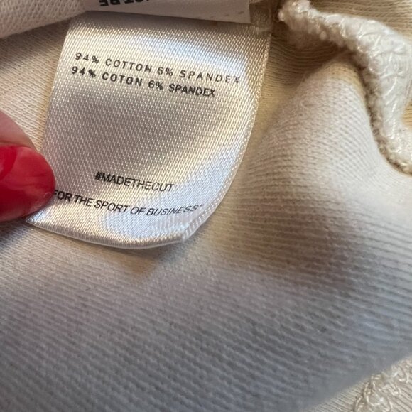 Cuts Clothing Cropped Cream T-Shirt (XS) - Picture 8 of 8